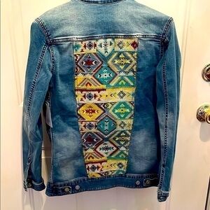 Custom Embroidery  Denim Jacket